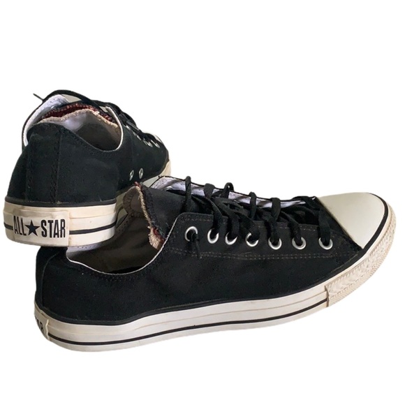 Chuck Taylor All Star Double Tongue Sneakers Women’s Sz 12 or Men’s Sz 10 - Picture 2 of 8